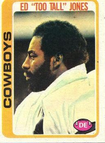 #429 Ed "Too Tall" Jones - Dallas Cowboys - 1978 Topps Football