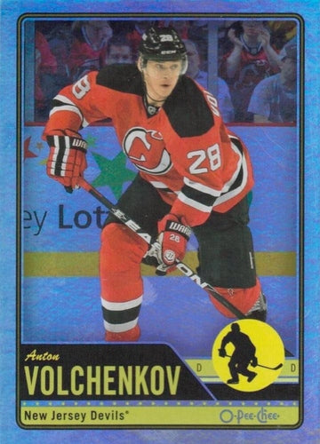 #429 Anton Volchenkov - New Jersey Devils - 2012-13 O-Pee-Chee - Rainbow Hockey