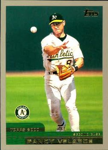 #429 Randy Velarde - Oakland Athletics - 2000 Topps Baseball