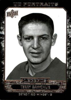 #P-42 Terry Sawchuk - Detroit Red Wings - 2014-15 Upper Deck - UD Portraits Hockey