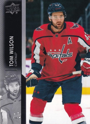 #442 Tom Wilson - Washington Capitals - 2021-22 Upper Deck Hockey