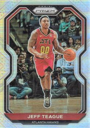#42 Jeff Teague - Atlanta Hawks - 2020-21 Panini Prizm - Silver Prizms Basketball