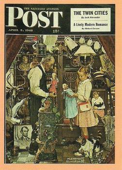 #42 Curiosity Shop - 1993 Comic Images Norman Rockwell Saturday Evening Post
