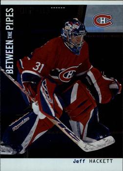 #42 Jeff Hackett - Montreal Canadiens - 2002-03 Be a Player Between the Pipes Hockey