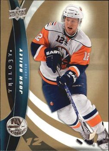 #42 Josh Bailey - New York Islanders - 2009-10 Upper Deck Trilogy Hockey