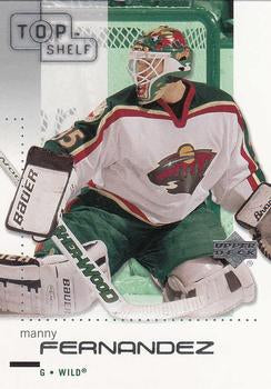 #42 Manny Fernandez - Minnesota Wild - 2002-03 Upper Deck Top Shelf Hockey