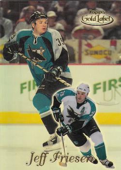 #42 Jeff Friesen - San Jose Sharks - 1999-00 Topps Gold Label Hockey