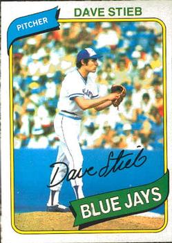 #42 Dave Stieb - Toronto Blue Jays - 1980 O-Pee-Chee Baseball