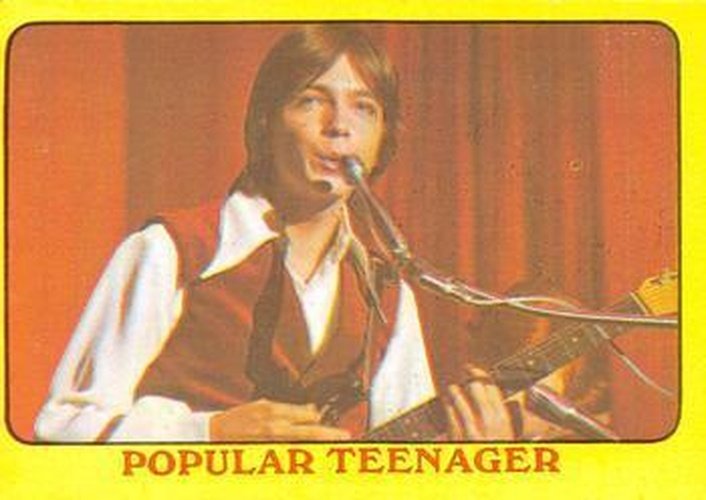 #42 Popular Teenager - 1971 O-Pee-Chee The Partridge Family