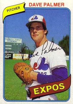 #42 Dave Palmer - Montreal Expos - 1980 Topps Baseball