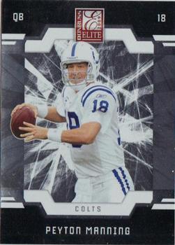 #42 Peyton Manning - Indianapolis Colts - 2009 Donruss Elite Football