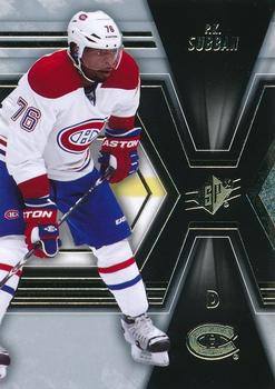 #42 P.K. Subban - Montreal Canadiens - 2014-15 SPx Hockey