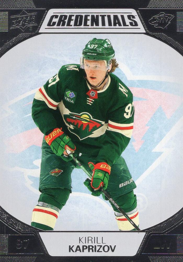 #42 Kirill Kaprizov - Minnesota Wild - 2022-23 Upper Deck Credentials Hockey