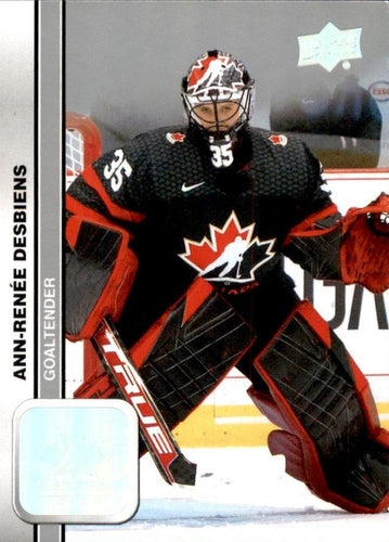 #42 Ann-Renee Desbiens - Canada - 2023 Upper Deck Team Canada Juniors Hockey