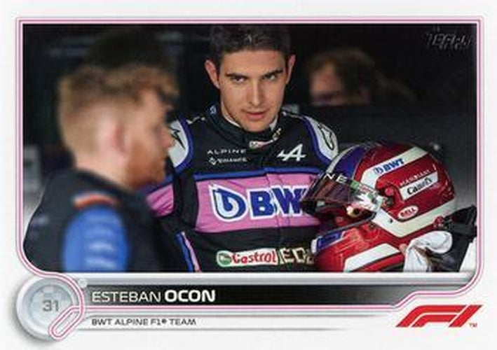 #42 Esteban Ocon - BWT Alpine F1 Team - 2022 Topps Formula 1 Racing