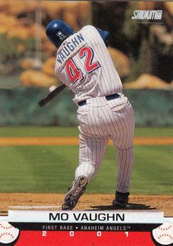 #42 Mo Vaughn - Anaheim Angels - 2001 Stadium Club Baseball