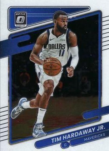 #42 Tim Hardaway Jr. - Dallas Mavericks - 2021-22 Donruss Optic Basketball