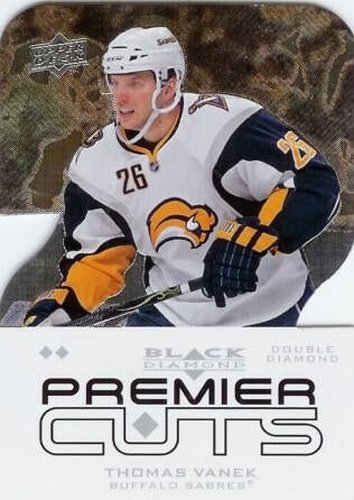 #PDC42 Thomas Vanek - Buffalo Sabres - 2008-09 Upper Deck Black Diamond - Premier Die Cut Hockey