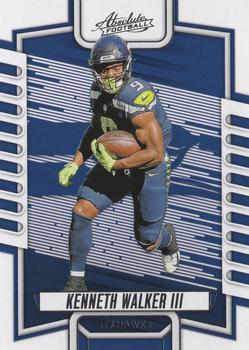 #42 Kenneth Walker III - Seattle Seahawks - 2023 Panini Absolute Football