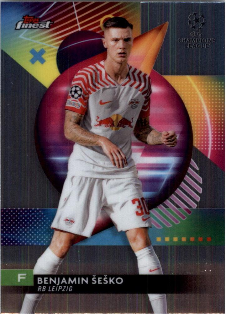 #42 Benjamin Šeško - RB Leipzig - 2023-24 Finest UEFA Club Competitions Soccer