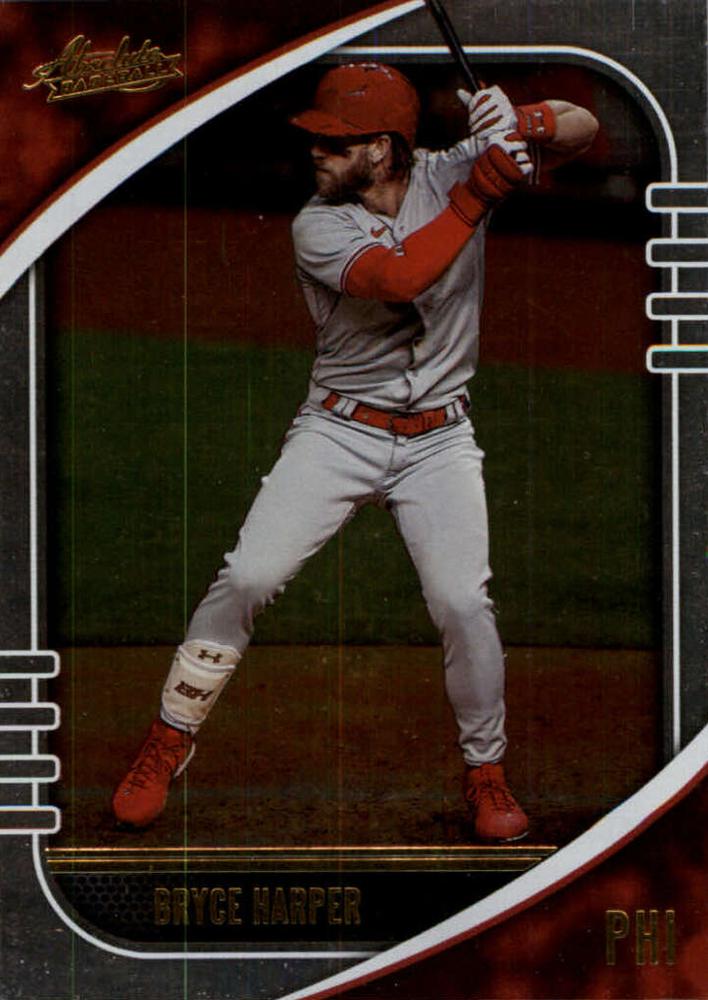 #42 Bryce Harper - Philadelphia Phillies - 2021 Panini Absolute Baseball