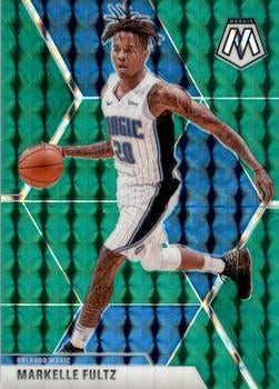 #42 Markelle Fultz - Orlando Magic - 2019-20 Panini Mosaic - Green Prizm Basketball