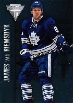 #42 James van Riemsdyk - Toronto Maple Leafs - 2013-14 Panini Titanium Hockey