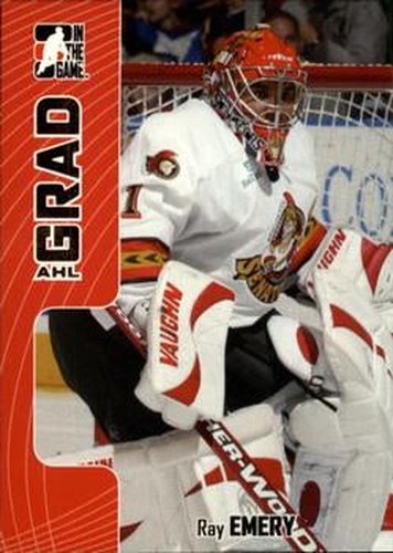 #430 Ray Emery - Binghamton Senators - 2005-06 In The Game Heroes and Prospects Hockey