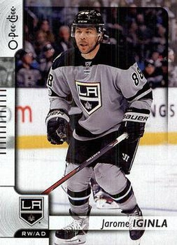 #430 Jarome Iginla - Los Angeles Kings - 2017-18 O-Pee-Chee Hockey