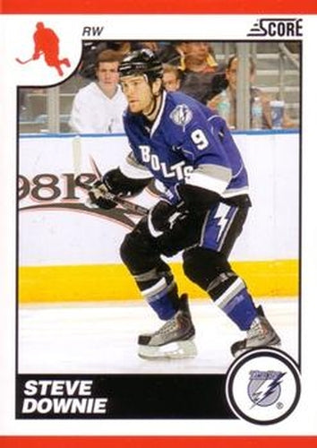 #430 Steve Downie - Tampa Bay Lightning - 2010-11 Score Hockey