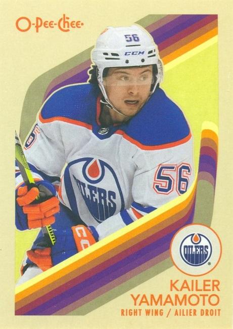 #430 Kailer Yamamoto - Edmonton Oilers - 2023-24 O-Pee-Chee - Retro Hockey
