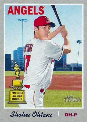 #430e Shohei Ohtani - Los Angeles Angels - 2019 Topps Heritage Baseball