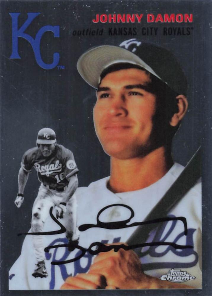 #431 Johnny Damon - Kansas City Royals - 2023 Topps Chrome Platinum Anniversary Baseball