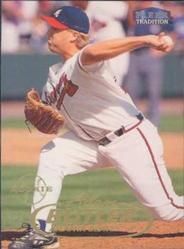 #431 Adam Butler - Atlanta Braves - 1998 Fleer Tradition Baseball