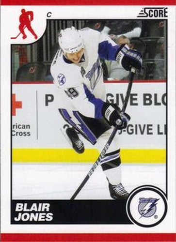 #431 Blair Jones - Tampa Bay Lightning - 2010-11 Score Hockey
