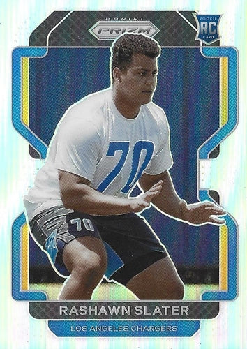 #431 Rashawn Slater - Los Angeles Chargers - 2021 Panini Prizm - Silver Football