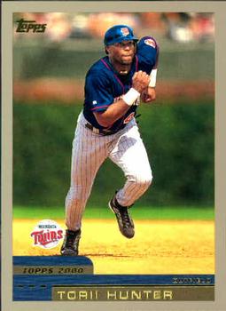 #431 Torii Hunter - Minnesota Twins - 2000 Topps Baseball