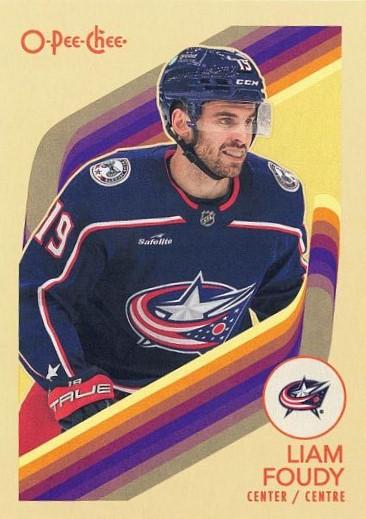 #433 Liam Foudy - Columbus Blue Jackets - 2023-24 O-Pee-Chee - Retro Hockey