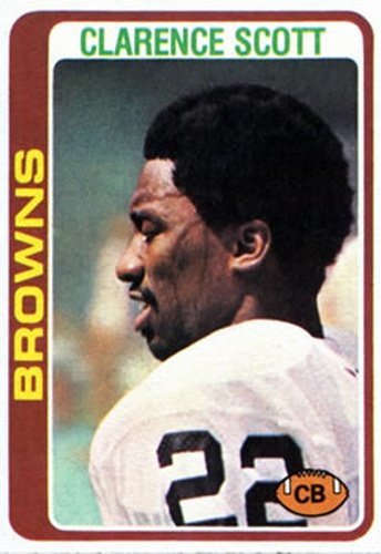 #433 Clarence Scott - Cleveland Browns - 1978 Topps Football