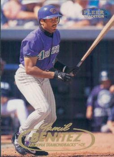 #433 Yamil Benitez - Arizona Diamondbacks - 1998 Fleer Tradition Baseball