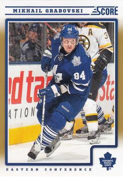 #433 Mikhail Grabovski - Toronto Maple Leafs - 2012-13 Score - Gold Rush Hockey
