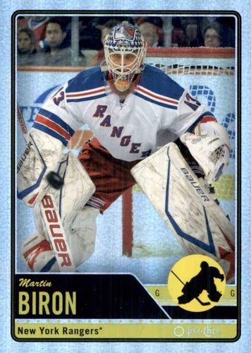 #434 Martin Biron - New York Rangers - 2012-13 O-Pee-Chee - Rainbow Hockey