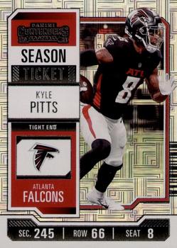 #6 Kyle Pitts - Atlanta Falcons - 2023 Panini Contenders Football