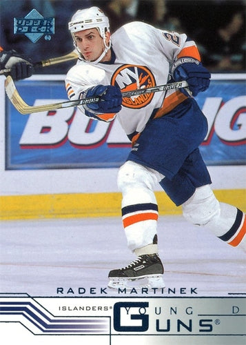 #435b Radek Martinek - New York Islanders - 2001-02 Upper Deck Hockey