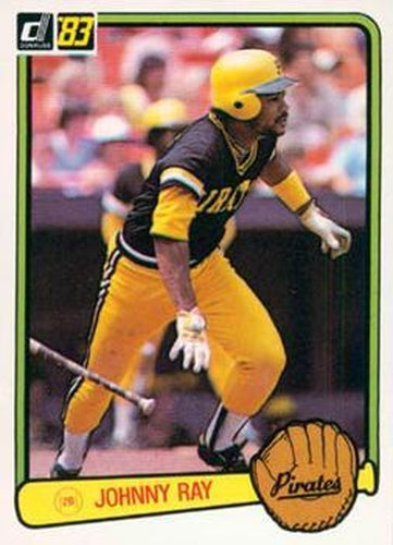 #437 Johnny Ray - Pittsburgh Pirates - 1983 Donruss Baseball