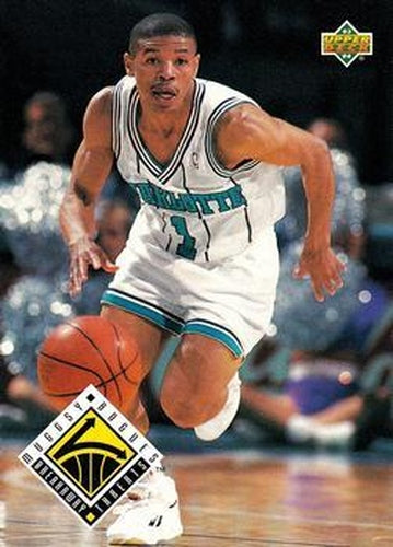 #437 Muggsy Bogues - Charlotte Hornets - 1993-94 Upper Deck Basketball