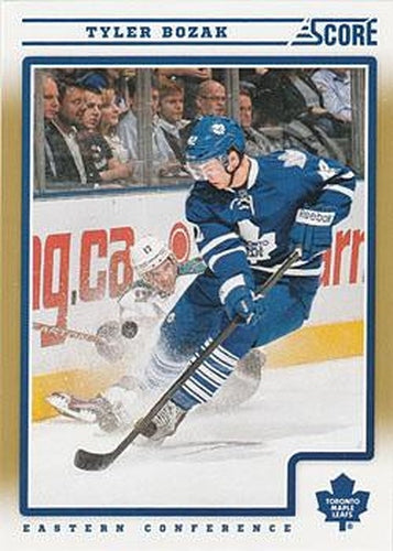 #437 Tyler Bozak - Toronto Maple Leafs - 2012-13 Score - Gold Rush Hockey