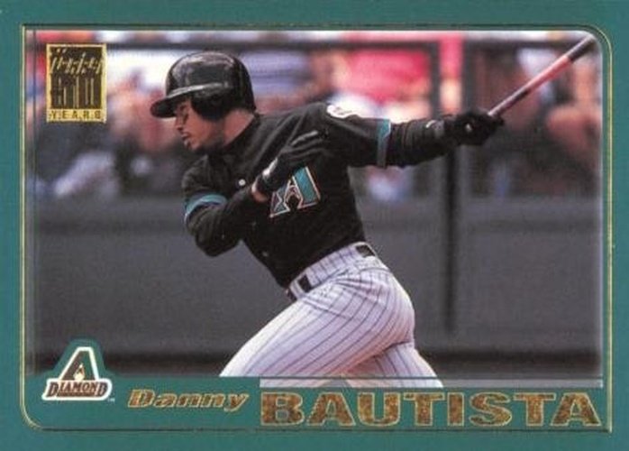 #439 Danny Bautista - Arizona Diamondbacks - 2001 Topps Baseball
