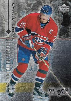 #43 Vincent Damphousse - Montreal Canadiens - 1998-99 Upper Deck Black Diamond Hockey