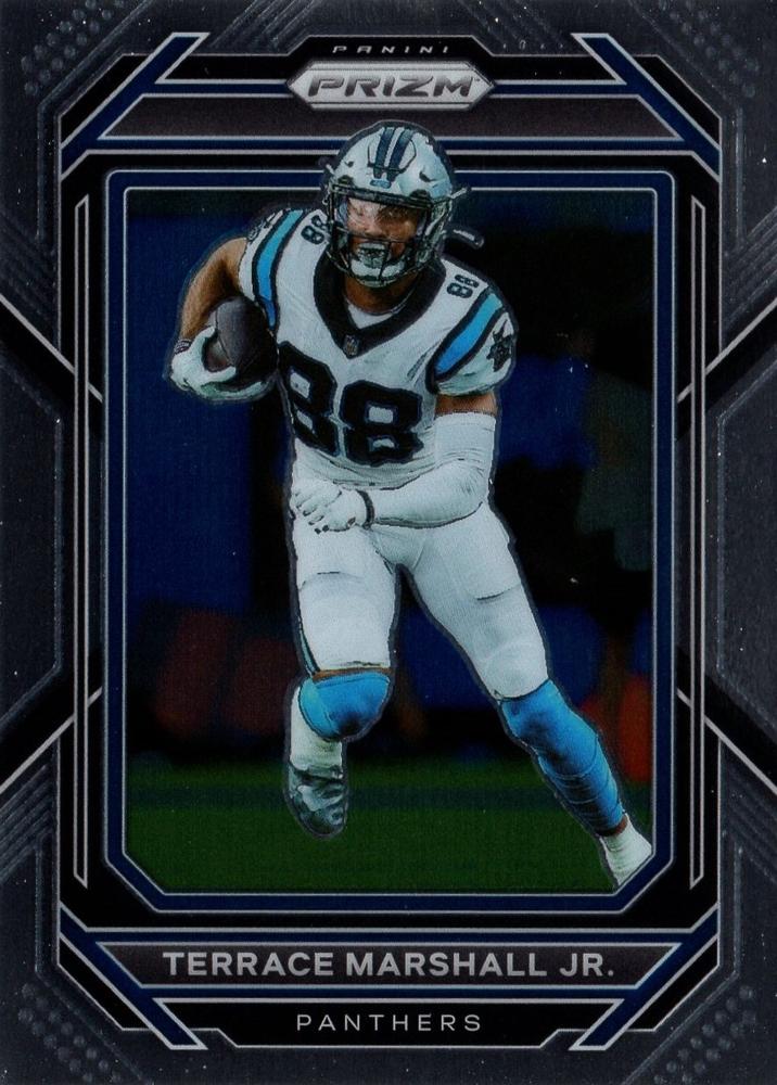 #43 Terrace Marshall Jr. - Carolina Panthers - 2022 Panini Prizm Football
